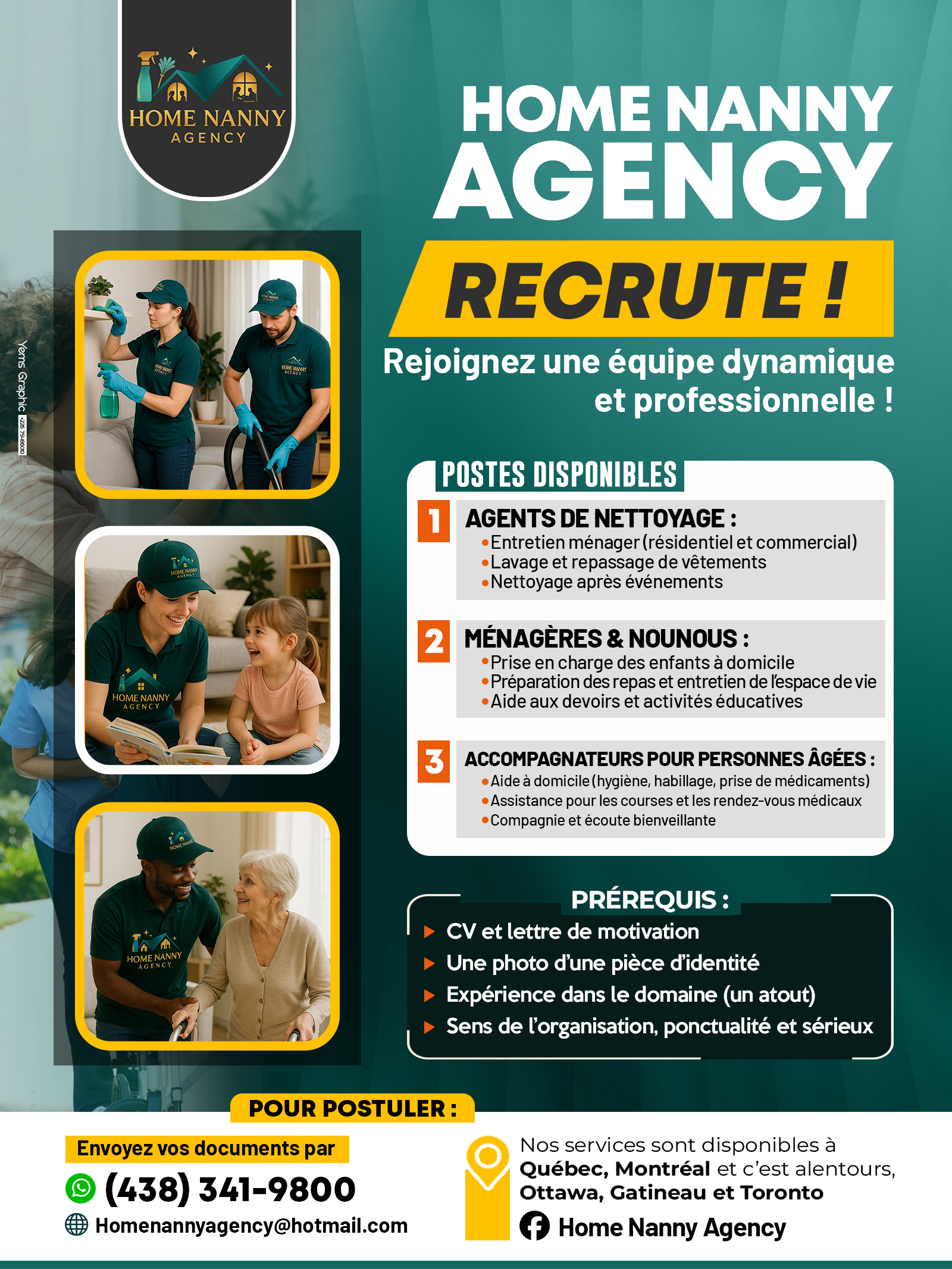 Recrutement Home Nanny Agency